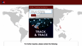 What Tracking.phlpost.gov.ph website looked like in 2023 (1 year ago)