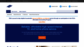 What Tdstelecom.com website looked like in 2023 (1 year ago)