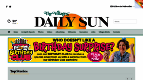 What Thevillagesdailysun.com website looked like in 2023 (1 year ago)