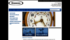 What Timesavers.com website looked like in 2023 (1 year ago)