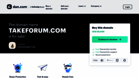 What Takeforum.com website looked like in 2023 (1 year ago)
