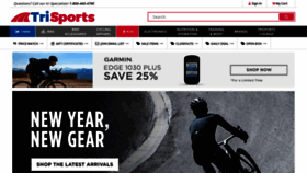What Trisports.com website looked like in 2023 (1 year ago)