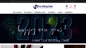 What Thewritingdesk.co.uk website looked like in 2023 (1 year ago)