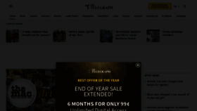 What Thetelegraph.com website looked like in 2023 (1 year ago)