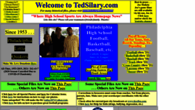 What Tedsilary.com website looked like in 2023 (1 year ago)