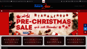 What Takeit2day.com website looked like in 2023 (1 year ago)
