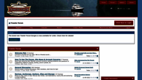 What Trawlerforum.com website looked like in 2023 (1 year ago)