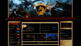 What Tes-game.ru website looked like in 2023 (1 year ago)