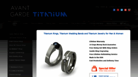 What Titaniumstyle.com website looked like in 2023 (1 year ago)