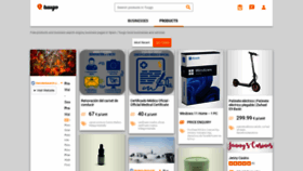 What Tuugo.es website looked like in 2023 (2 years ago)