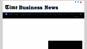 What Timebusinessnews.com website looked like in 2023 (1 year ago)