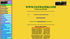What Tanwater.com website looked like in 2023 (1 year ago)