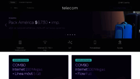 What Telecom.com.ar website looked like in 2023 (1 year ago)