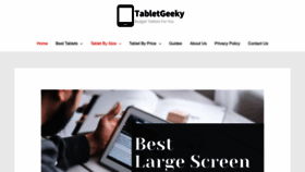 What Tabletgeeky.com website looked like in 2023 (1 year ago)