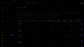 What Tarkov-market.com website looked like in 2023 (1 year ago)