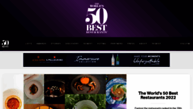 What Theworlds50best.com website looked like in 2023 (1 year ago)