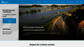 What Tudelft.nl website looked like in 2023 (1 year ago)