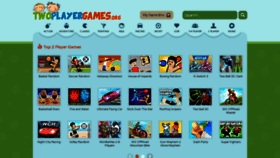 What Twoplayergames.org website looked like in 2023 (1 year ago)