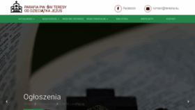 What Tereska.eu website looked like in 2023 (1 year ago)