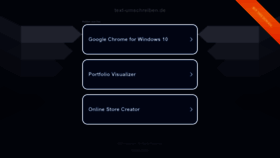 What Text-umschreiben.de website looked like in 2023 (2 years ago)