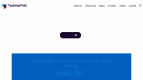What Technipfmc.com website looked like in 2023 (1 year ago)
