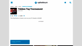 What Tekken-tag-tournament.en.uptodown.com website looked like in 2023 (1 year ago)