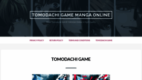 What Tomodachgame.com website looked like in 2023 (1 year ago)