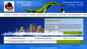 What Thv-reisen.at website looked like in 2023 (1 year ago)