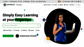 What Tutorialspoint.com website looked like in 2023 (2 years ago)