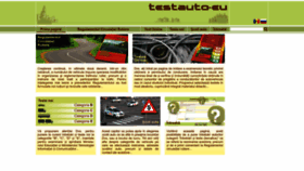 What Testauto.eu website looked like in 2023 (1 year ago)