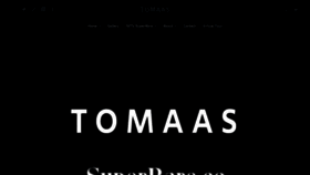 What Tomaas.com website looked like in 2023 (1 year ago)