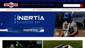 What Thesoftballshop.co.uk website looked like in 2023 (1 year ago)