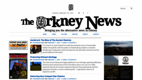 What Theorkneynews.scot website looked like in 2023 (1 year ago)