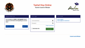 What Tashel.gov.bt website looked like in 2023 (1 year ago)
