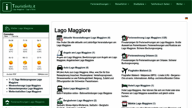 What Touristinfo.it website looked like in 2023 (1 year ago)
