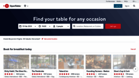 What Toptable.co.uk website looked like in 2023 (3 years ago)