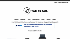 What Tab-retail.co.uk website looked like in 2023 (1 year ago)