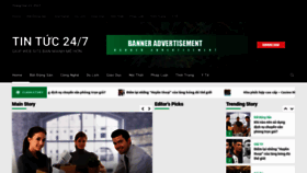 What Tintuc247.link website looked like in 2023 (1 year ago)