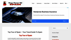 What Top-tour-of-spain.com website looked like in 2023 (1 year ago)