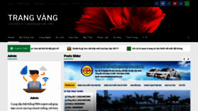 What Trangvang.link website looked like in 2023 (1 year ago)