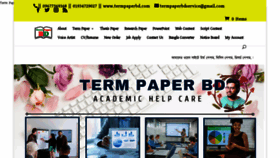 What Termpaperbd.com website looked like in 2023 (1 year ago)