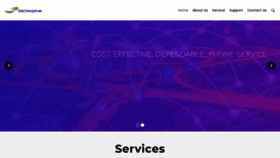 What Telecomcepts.com website looked like in 2023 (1 year ago)