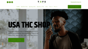 What Topsthcshop.com website looked like in 2023 (1 year ago)