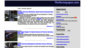 What Thenewspaper.com website looked like in 2023 (1 year ago)