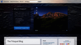 What Trisquel.info website looked like in 2023 (2 years ago)
