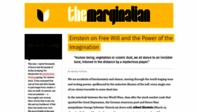 What Themarginalian.org website looked like in 2023 (3 years ago)