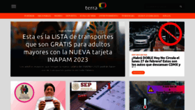 What Terra.com.mx website looked like in 2023 (1 year ago)