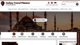 What Turkeytravelplanner.com website looked like in 2023 (1 year ago)