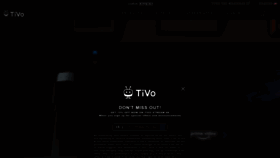 What Tivo.com website looked like in 2023 (1 year ago)