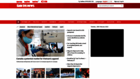 What Tuoitrenews.vn website looked like in 2023 (1 year ago)